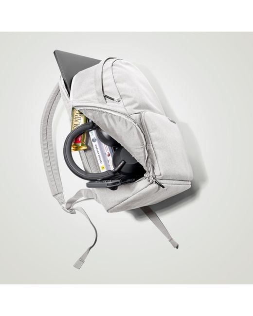 Brevite White The Backpack