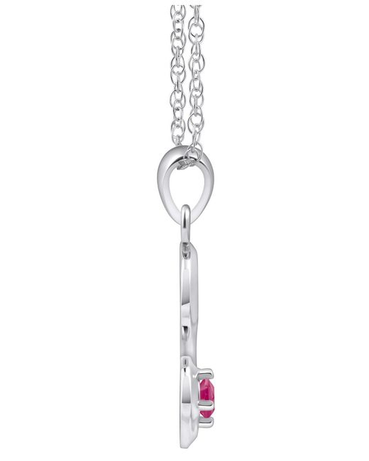 Macy's White Ruby (1/6 Ct. T.w.