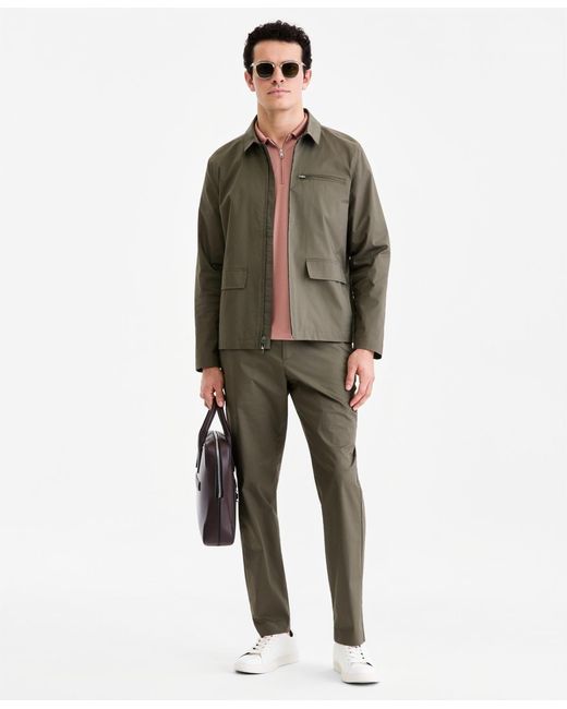 Alfani Green Spring Utility Jacket for men