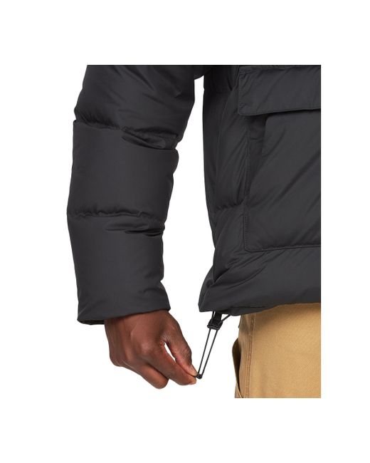 Marmot Black Stockholm Quilted Full-zip Hooded Down Jacket for men