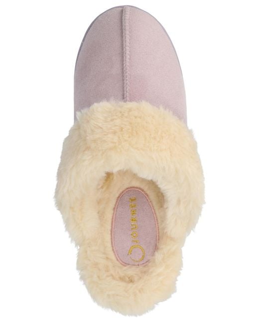 Journee Collection Purple Kalli Round Toe Clogs