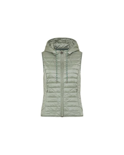 Olsen Blue Quilted Sporty Lightweight Vest