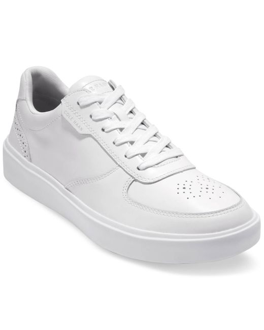 Cole Haan White Grand Crosscourt Transition Lace-up Sneakers for men