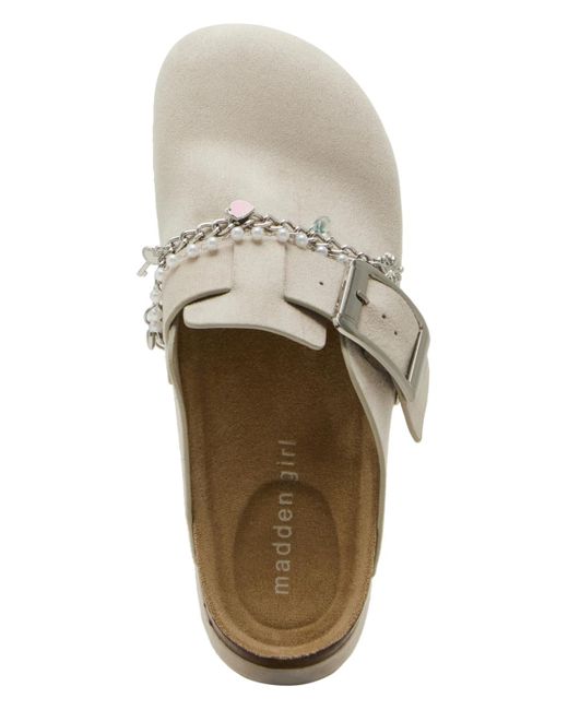 Madden Girl Multicolor Luna Cb Charm Platform Buckle Clogs