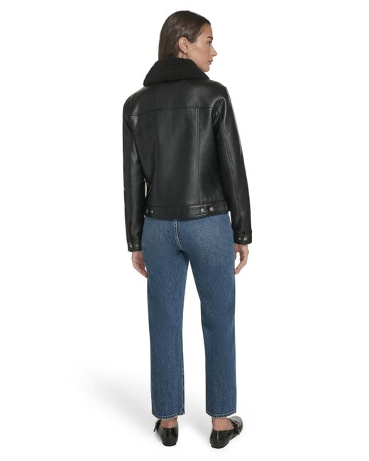 Levi's Black Classic Sherpa Lined Trucker Jacket