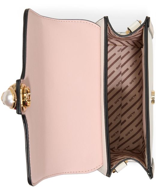 ALDO Natural Bernius Top Handle Mini Handbag