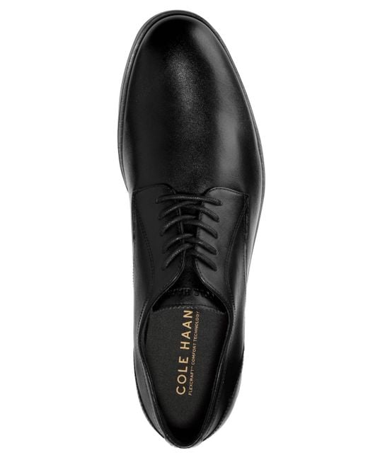 Cole Haan Newmark Grand Plain Toe Oxford Shoes in Black for Men | Lyst Cole Haan Newmark Grand Plain Toe Oxford Shoes in Black for Men | Lyst
