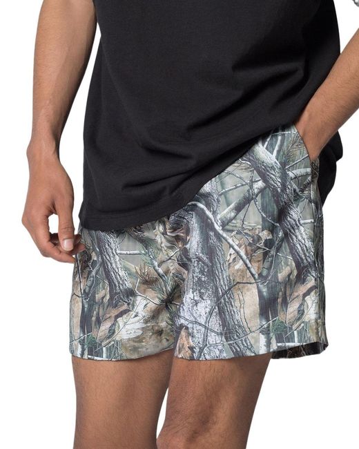 MNML Black Big & Tall Summer Shorts for men