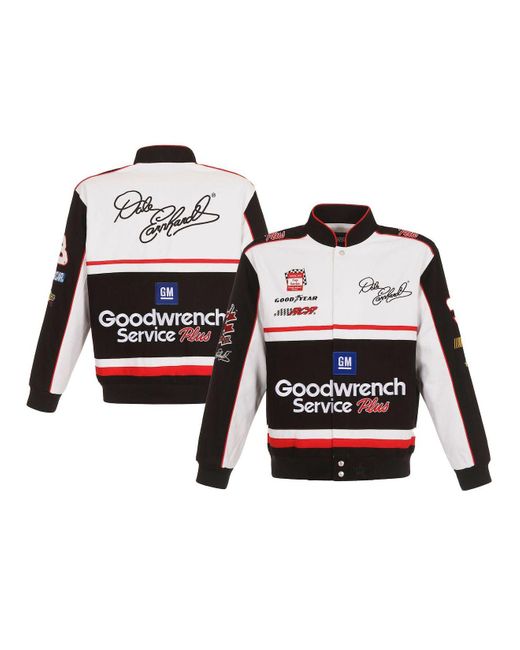 JH Design White, Black Dale Earnhardt Goodwrench Twill Uniform Full