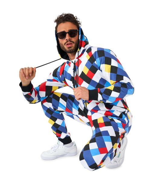 Opposuits Blue Onesies for men