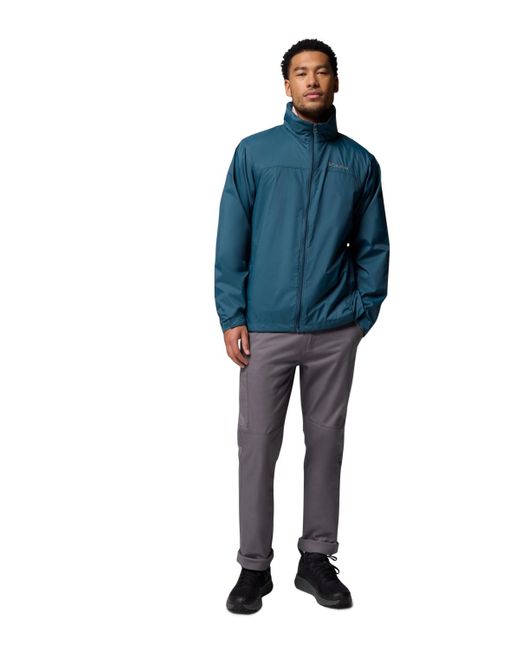 Columbia Blue Glennaker Lake Rain Jacket for men