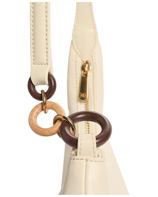 Sam Edelman Natural Dakota Leather Shoulder Bag