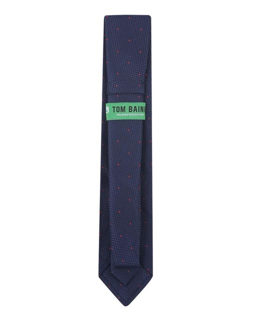 Tom Baine Blue Classic Tie for men