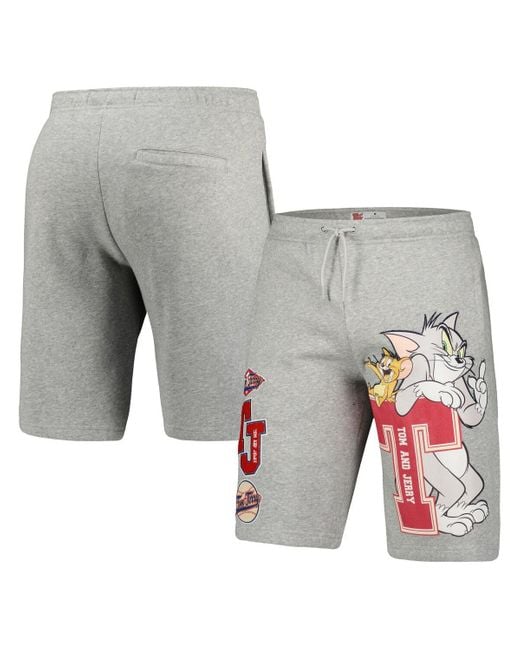 FREEZE MAX Gray Tom And Jerry University Shorts for men