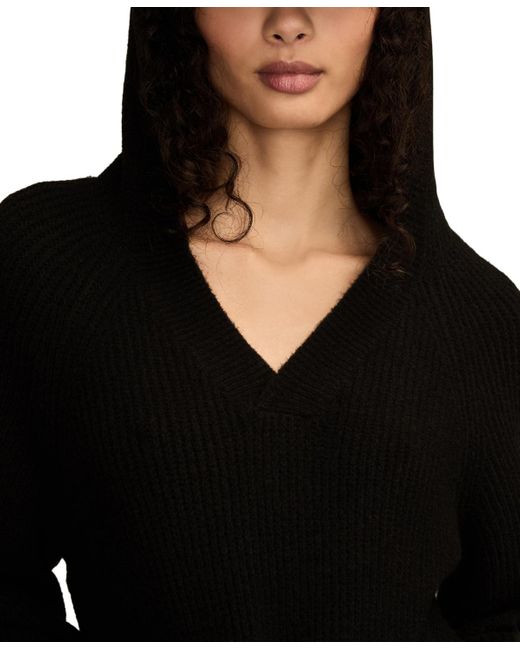 Lucky Brand Black Cloud Soft Hoodie Sweater