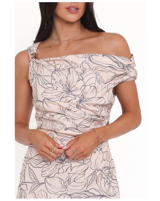 petal and pup off shoulder dress Chantel Off Shoulder Maxi Dress