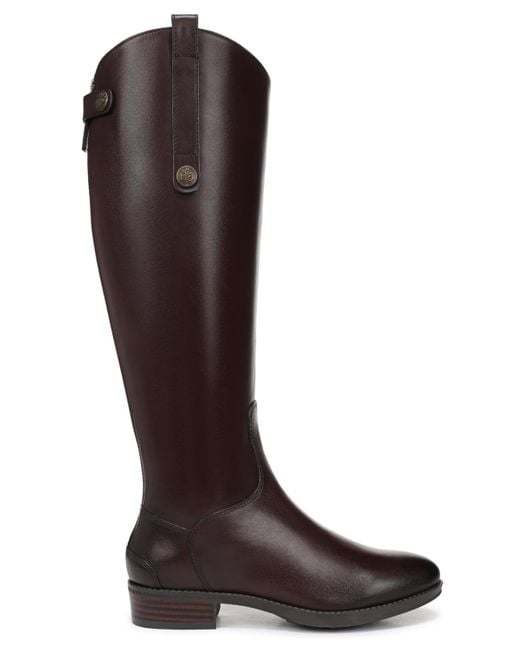 Sam Edelman Brown Penny Knee-high Riding Boots
