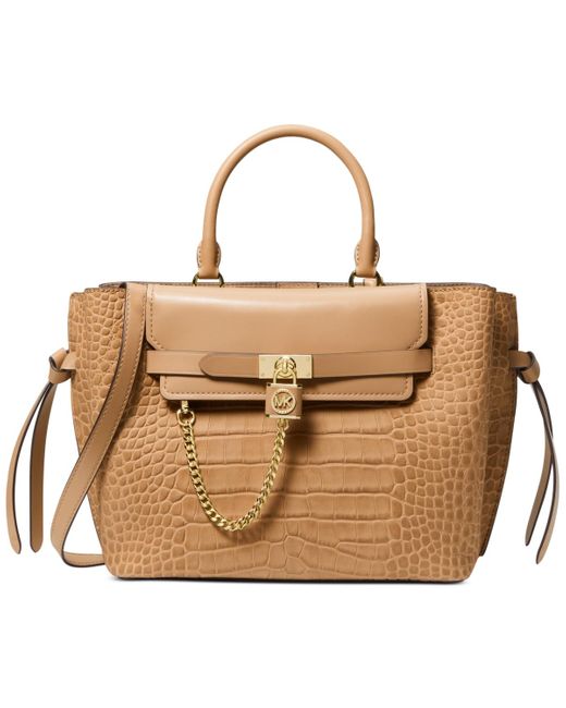 Belted Leather Satchel
