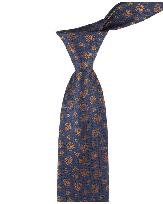 Tommy Hilfiger Blue Hudson Floral Print Tie for men