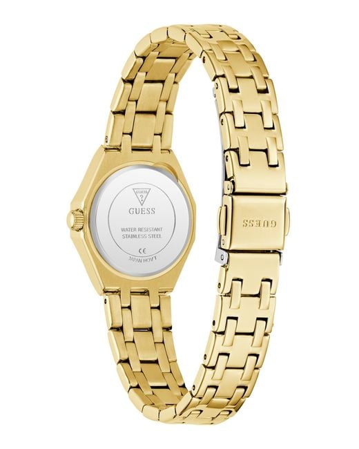 Guess Metallic Analog Watch
