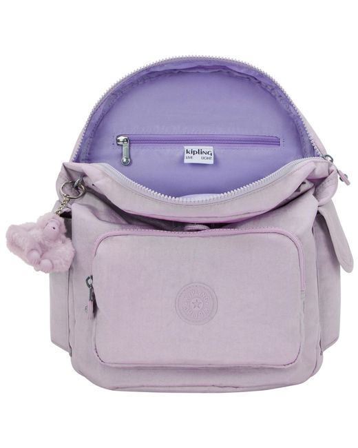 Kipling Purple City Pack Backpack