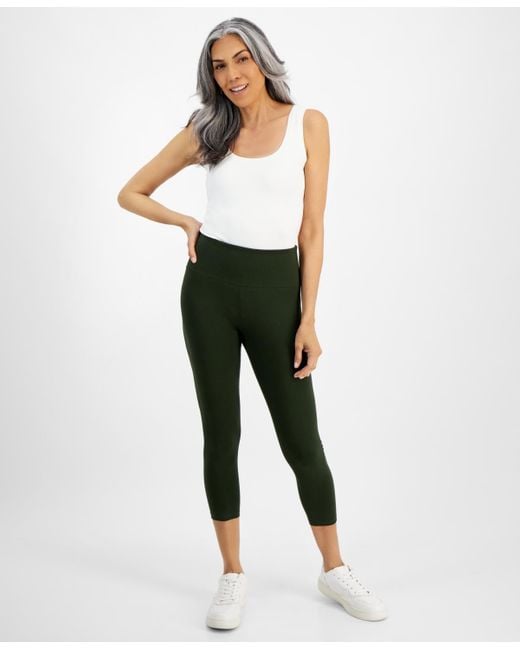 Style & Co. Multicolor High Rise Cropped Pull-on leggings