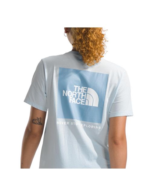 The North Face Pink Nse Box Logo T-shirt