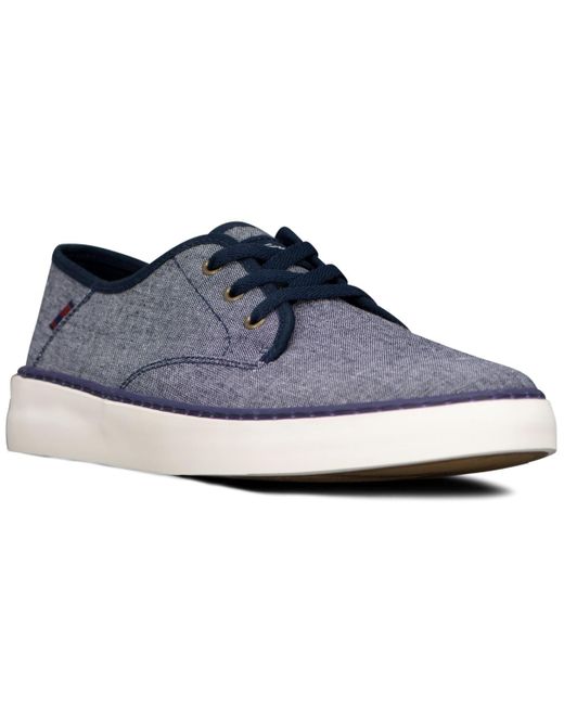 Ben Sherman Blue Camden Low Casual Sneakers From Finish Line for men
