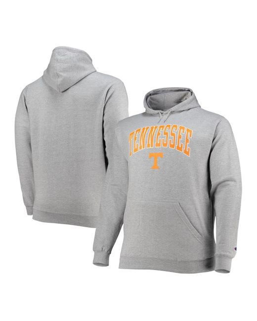Champion Heather Gray Tennessee Volunteers Big And Tall Arch Over Logo