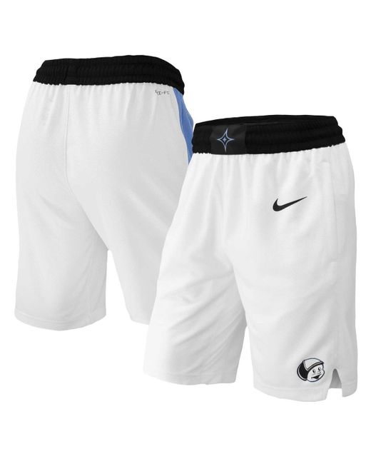 Nike White Ucf Knights Replica Performance Basketball Shorts for men