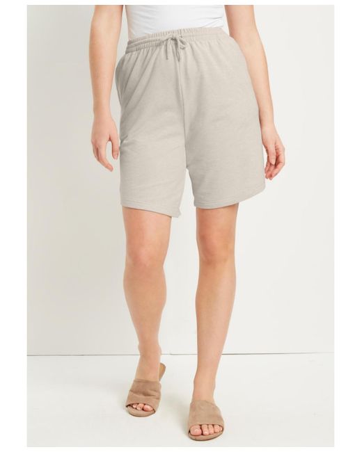 June + Vie Black June + Vie June + Vie French Terry Shorts