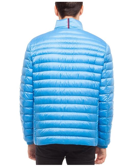 Rokka&Rolla Blue Ultra-light Packable Down Jacket for men