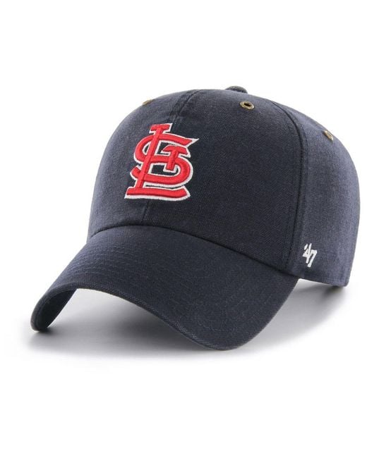 47 Brand Blue St. Louis Cardinals Carhartt Clean Up Cap for men