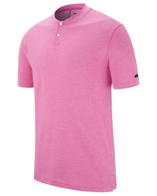 Nike Pink Tiger Woods Vapor Golf Polo for men