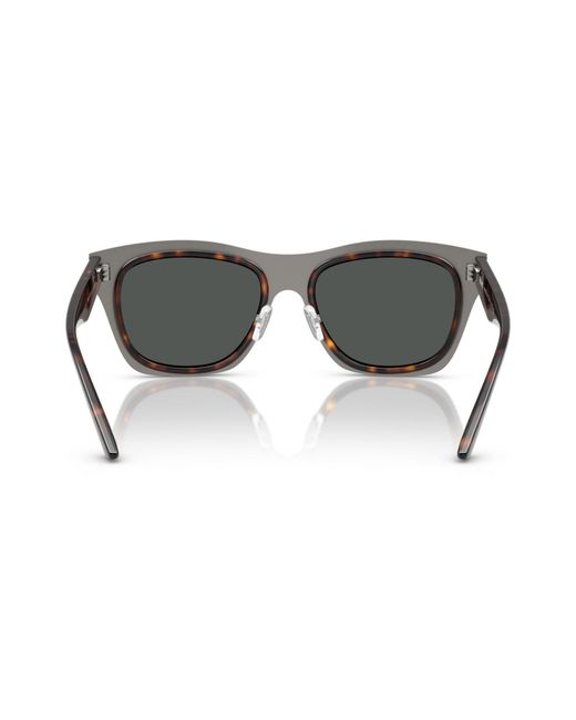Versace Black Round Sunglasses