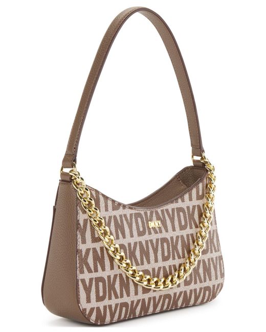 DKNY Ash Small Demi Shoulder Bag in Green Lyst