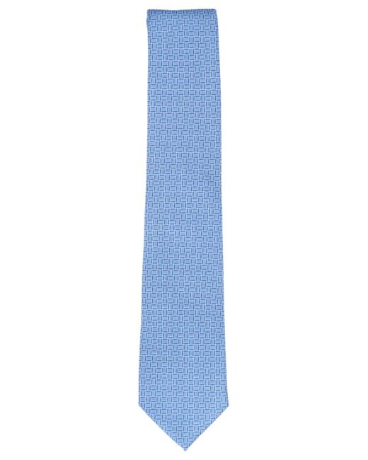 Club Room White Midland Classic Neat Tie for men