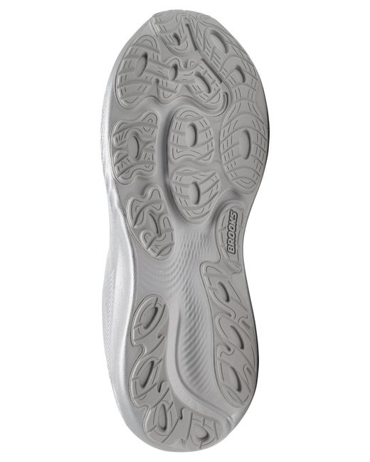 Brooks Gray Adrenaline Gts 25 Silver Anniversary Running Sneakers From Finish Line for men