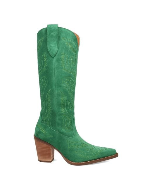 Dingo Green The Duke Leather Boot