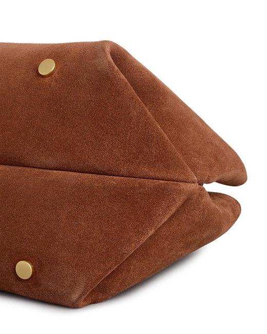 Radley Brown The Compton Suede Small Zip Top Grab Bag