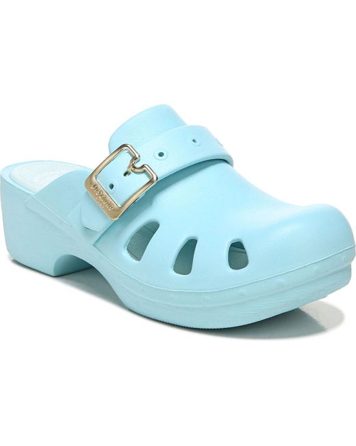 Dr. Scholls Synthetic Original Clog 365 Mules in Blue Lyst