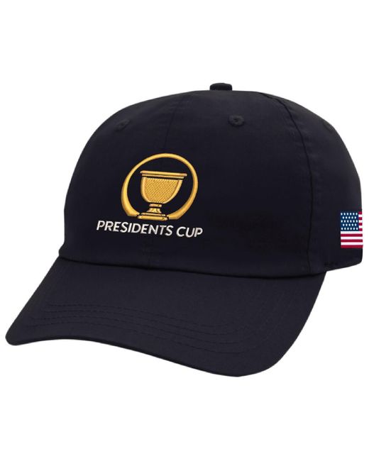 Ahead Blue And 2024 Presidents Cup Team Usa Shawmut Adjustable Hat