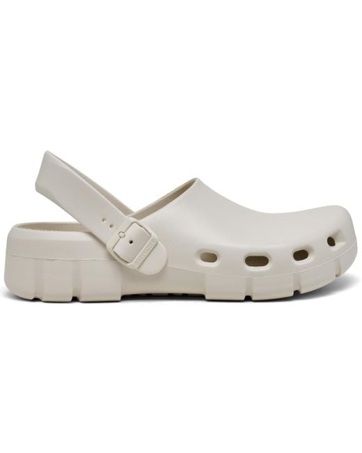 Birkenstock White Birki Flow Eva Clogs From Finish Line for men