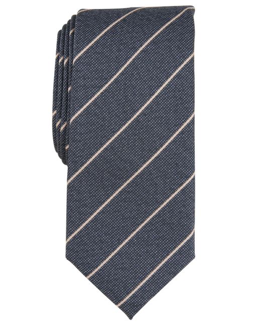 Alfani Gray Knighton Stripe Tie for men