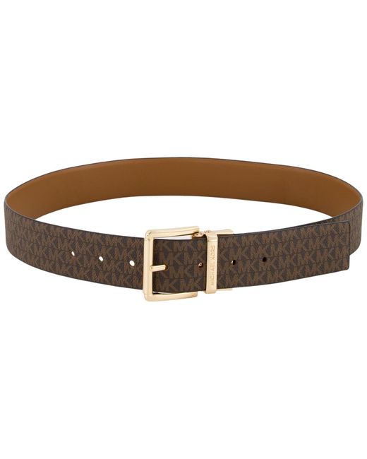 Michael Kors Michael 2-pack Leather Belts in Natural | Lyst display picture 1