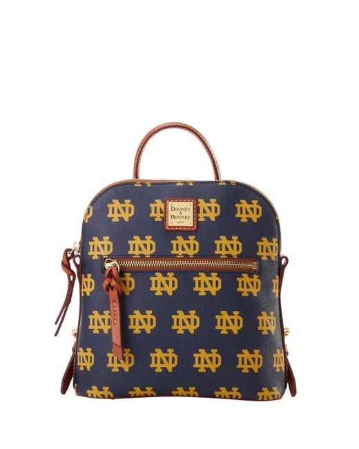 Dooney & Bourke Blue Notre Dame Fighting Irish Small Backpack