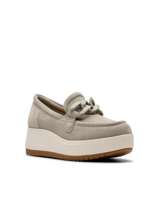 Clarks White Collection Zylah May Slip-on Shoes
