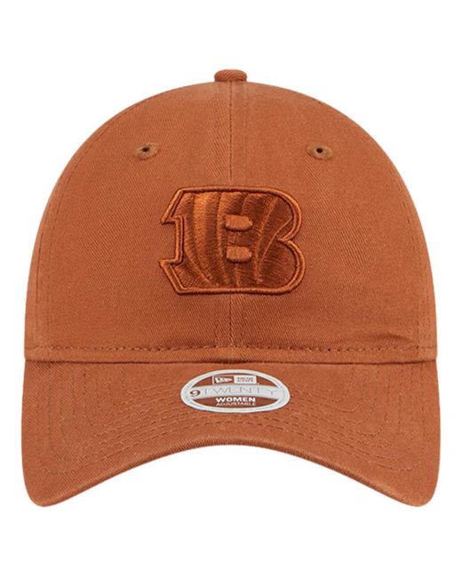 KTZ Brown Cincinnati Bengals Color Pack 9twenty Adjustable Hat