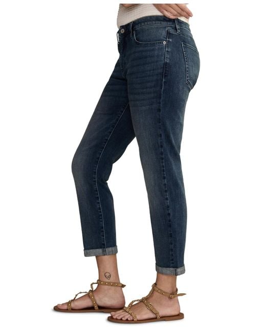Lucky Brand Blue Sienna Slim Boyfriend Jeans
