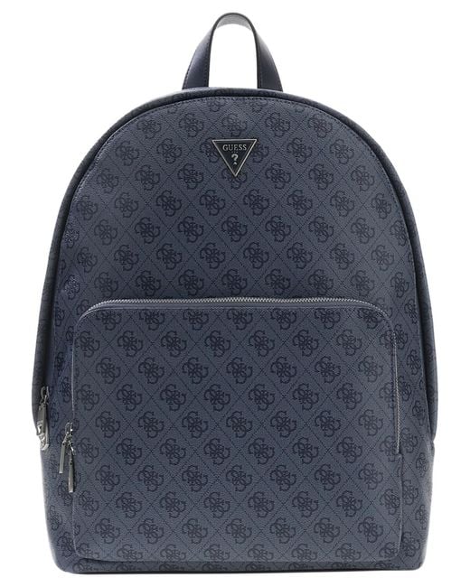 Guess Blue Milano Compact Backpack for men